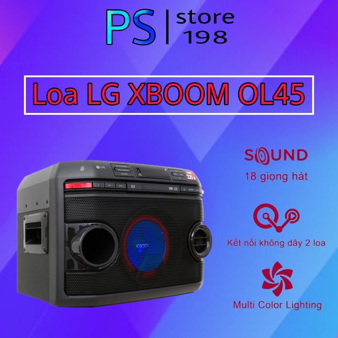 Loa karaoke LG XBOOM OL45 220W - Chính hãng