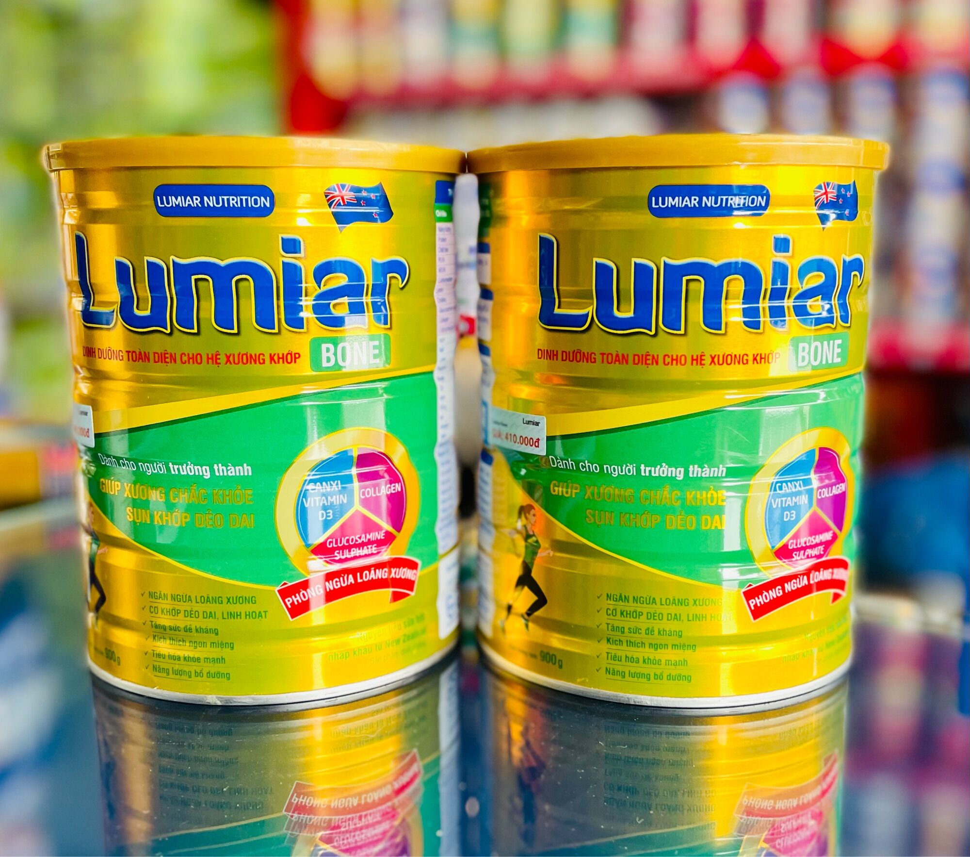 Sữa Bột Lumiar Bone Bổ sung Canxi , tốt cho tim mạch (900g)