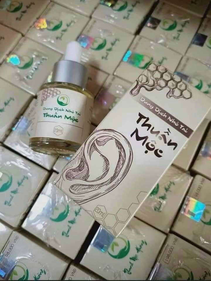 Dung dịch nhỏ tai thuần mộc
