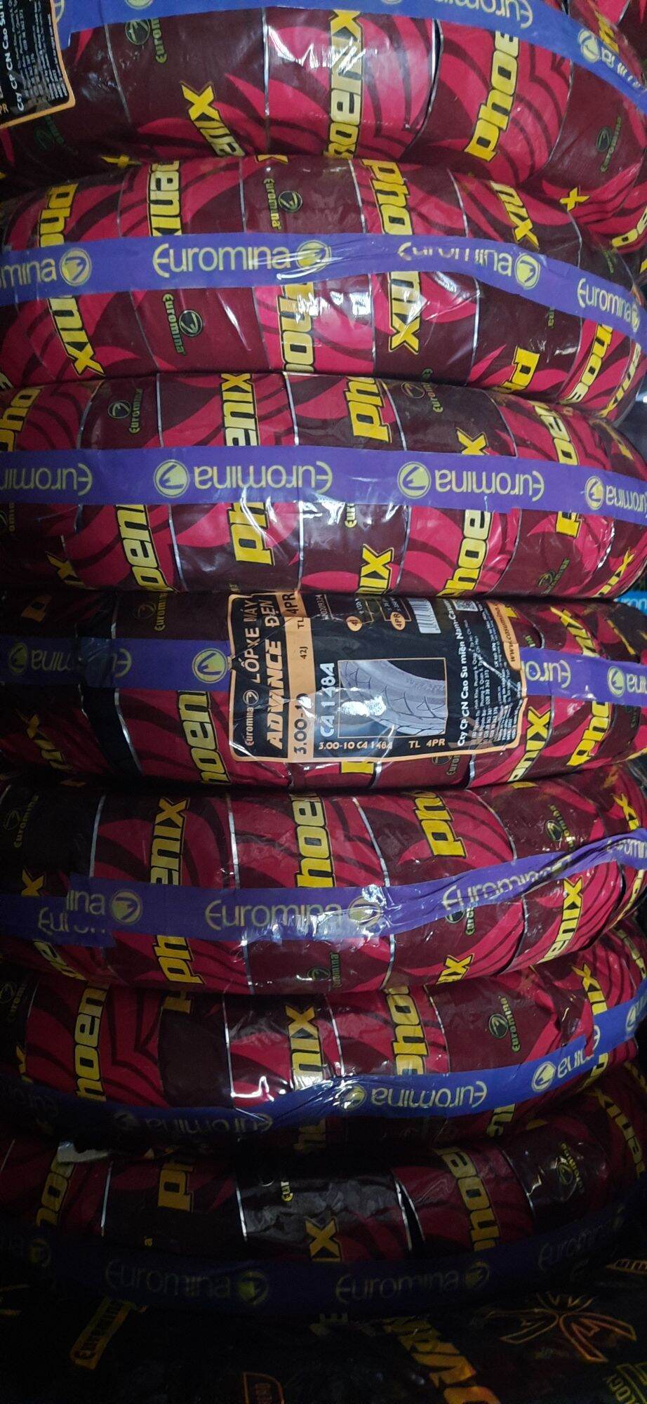 LỐP (VỎ) 3.00-10 TL (E4) dùng cho xe đạp điện