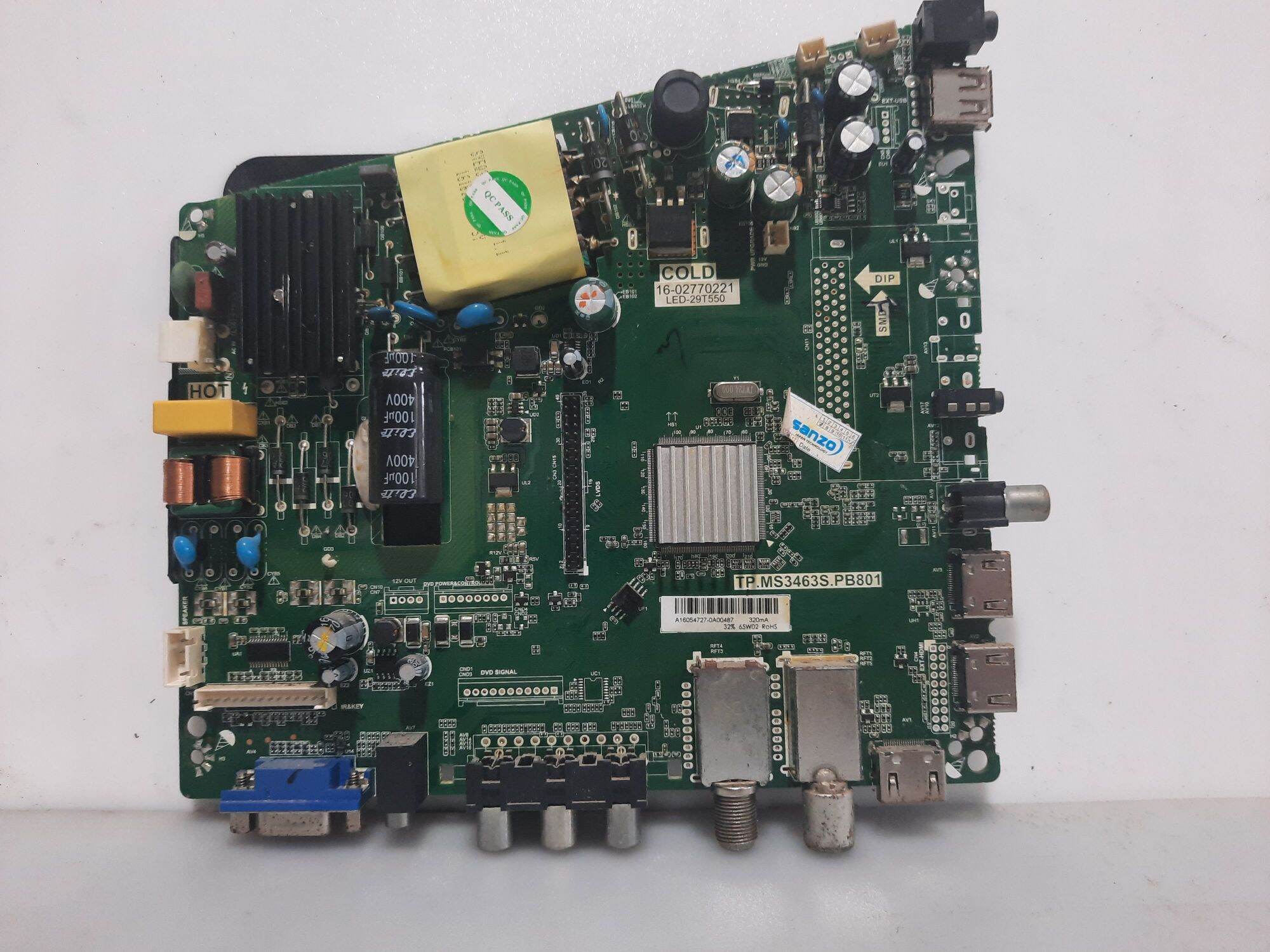 Bo mạch tivi ASANZO 32S500T2 32T550