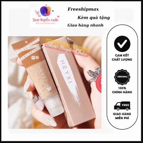 Tẩy tế bào da chết môi HEYXI coffee lip scrub 15g