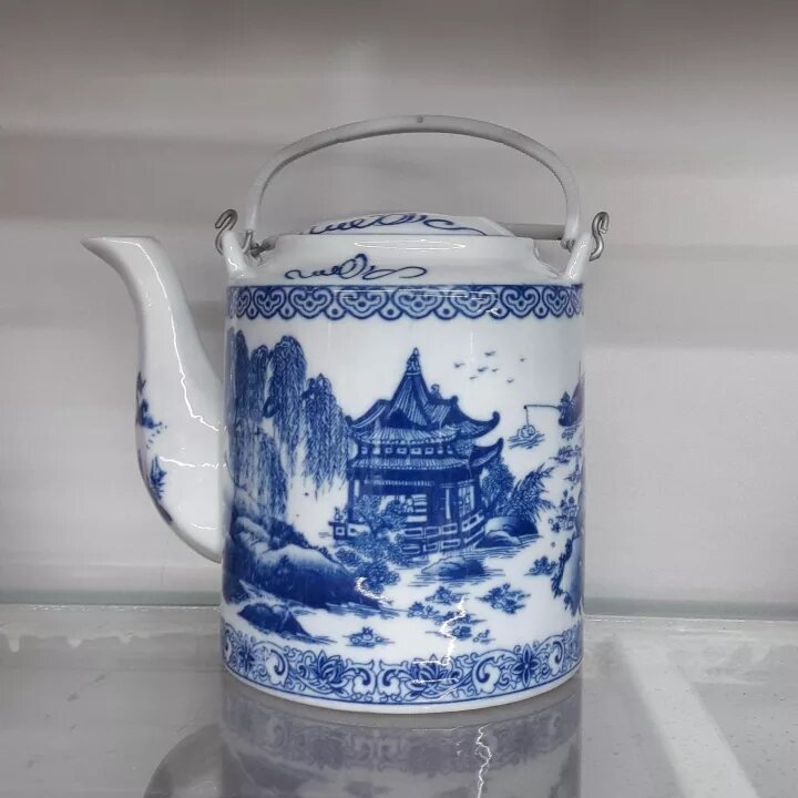 Ấm tích Bát Tràng- 1,5Lít