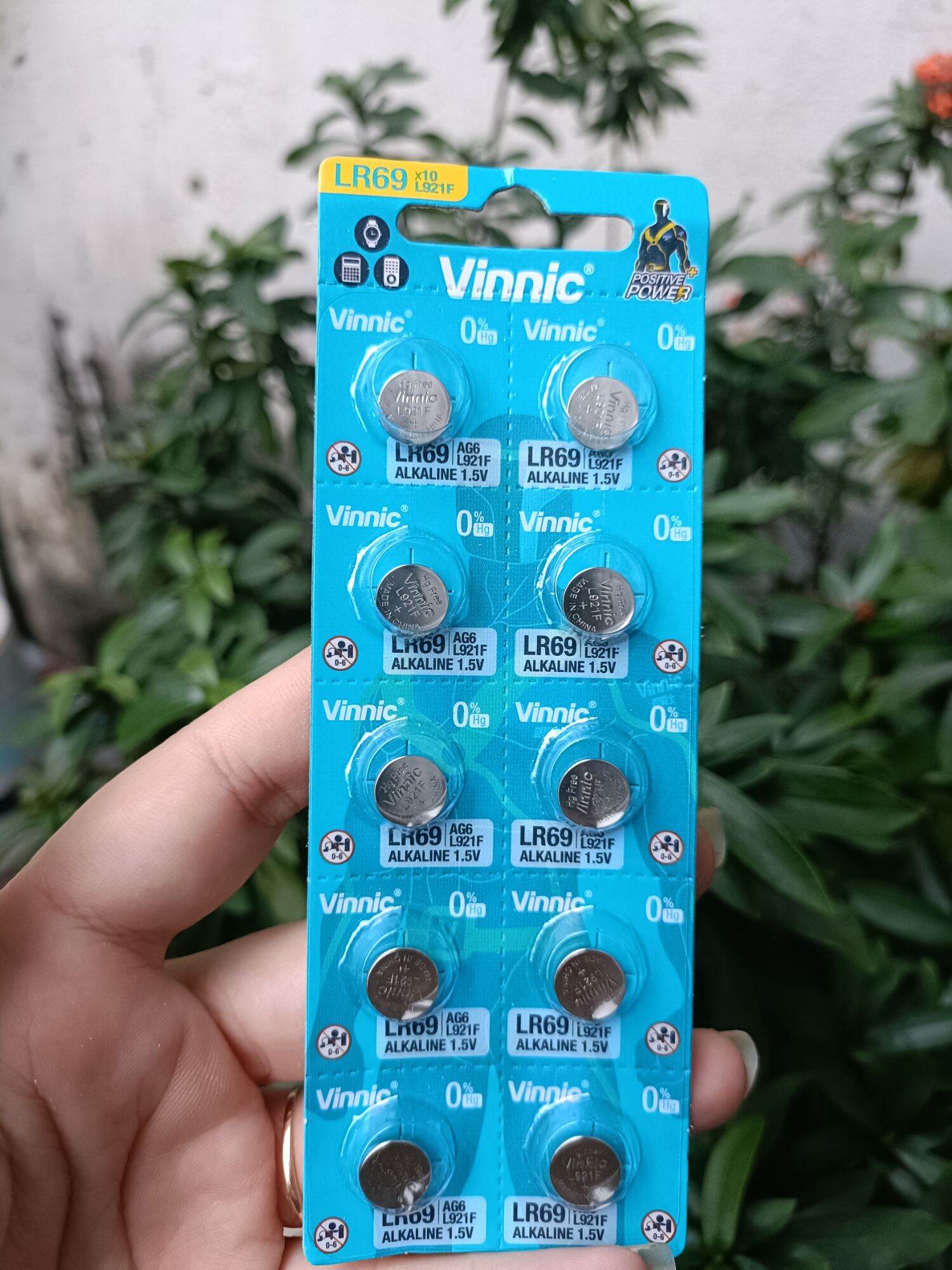 Viên pin đồng hồ l921f sr920sw sr920 371 lr69 ag6 171 1,55v chính hãng vinic
