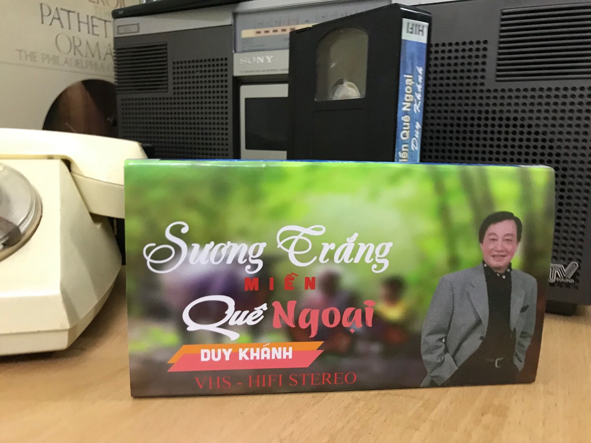 Băng VHS Duy Khánh “Sương trắng miền quê ngoại “