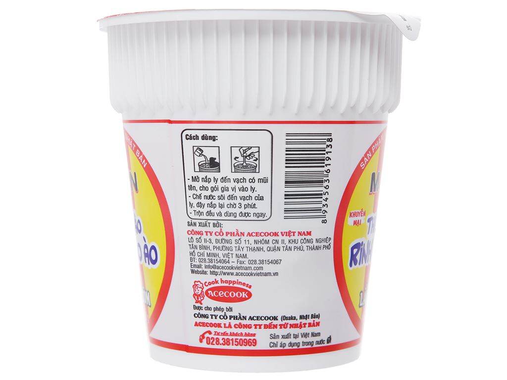 DATE MỚI _ Thùng 24 ly mì Modern lẩu Thái tôm 67g