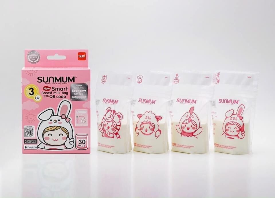 Túi trữ sữa sunmun thái lan