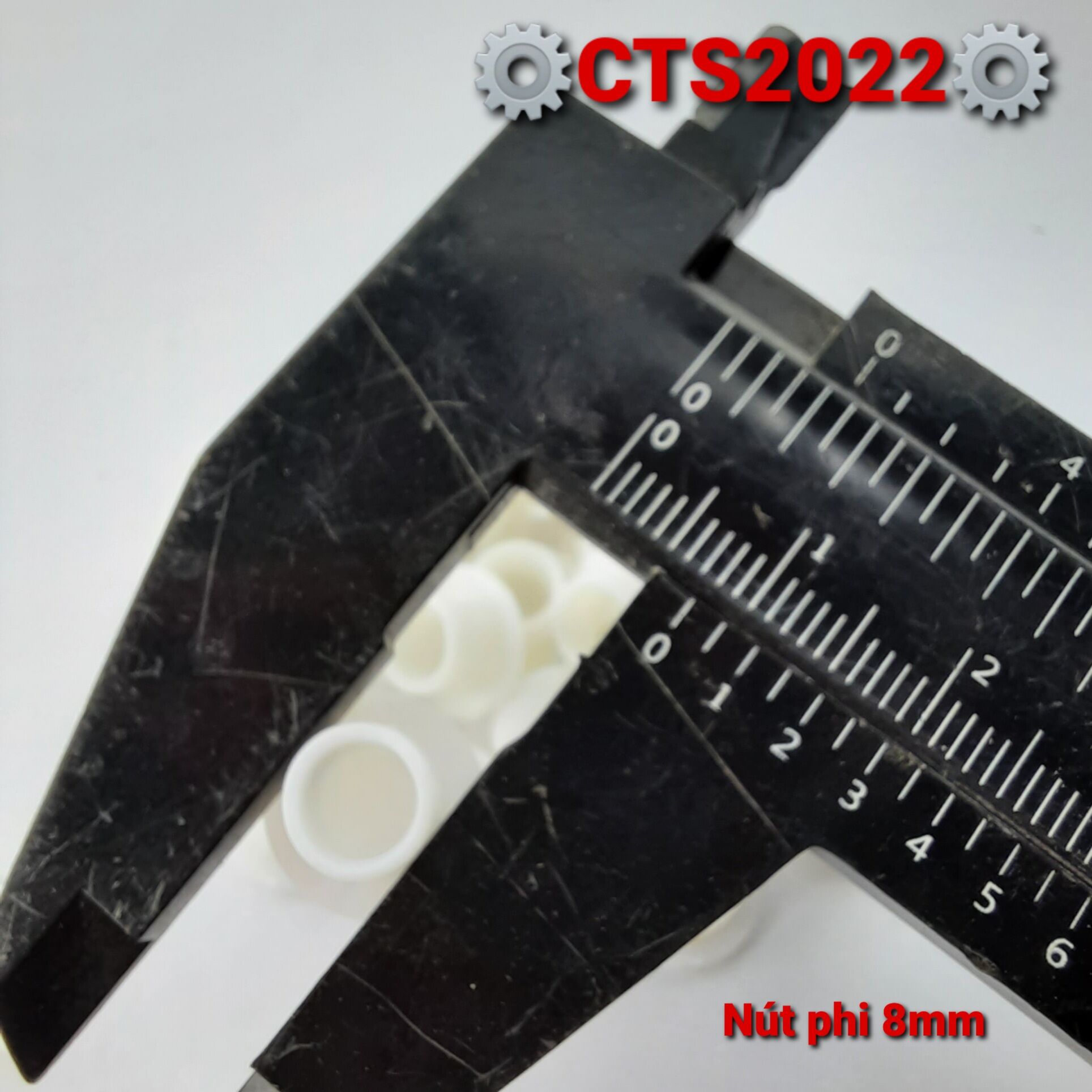2 Nút nhựa bịt lỗ phi 8mm