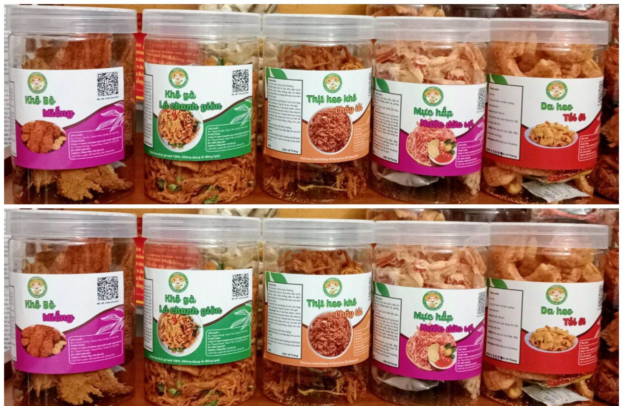 Combo 5 món ăn vặt