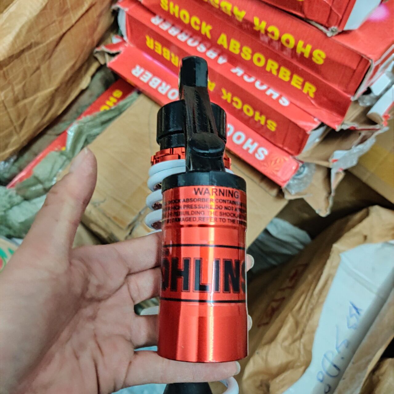 Phuộc YSS NITRON OHLINS bình dầu gắn Vario Click Vision SH mode Lead