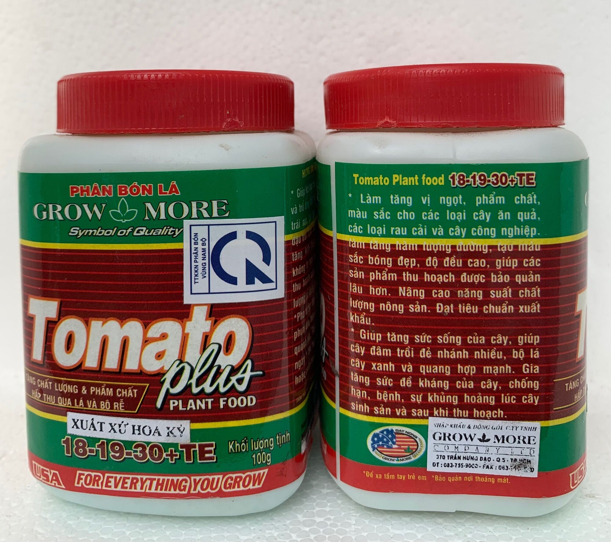 Phân bón lá growmore 18-19-30+te