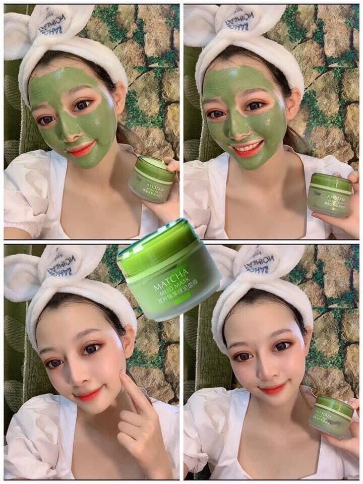 Mặt Nạ Bùn Matcha Laikou