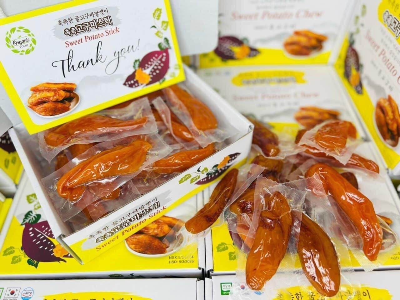 Khoai Mật/ Lang Tím Sấy Dẻo hộp 1kg