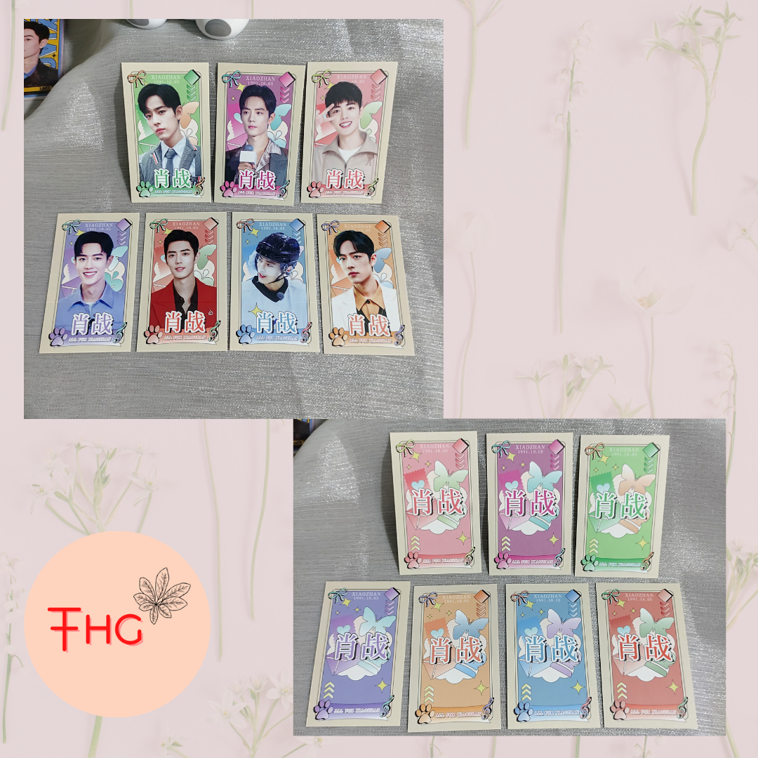 [ Lomo Ảnh ] Nhân Vật Tiêu Chiến, Vương Nhất Bác .