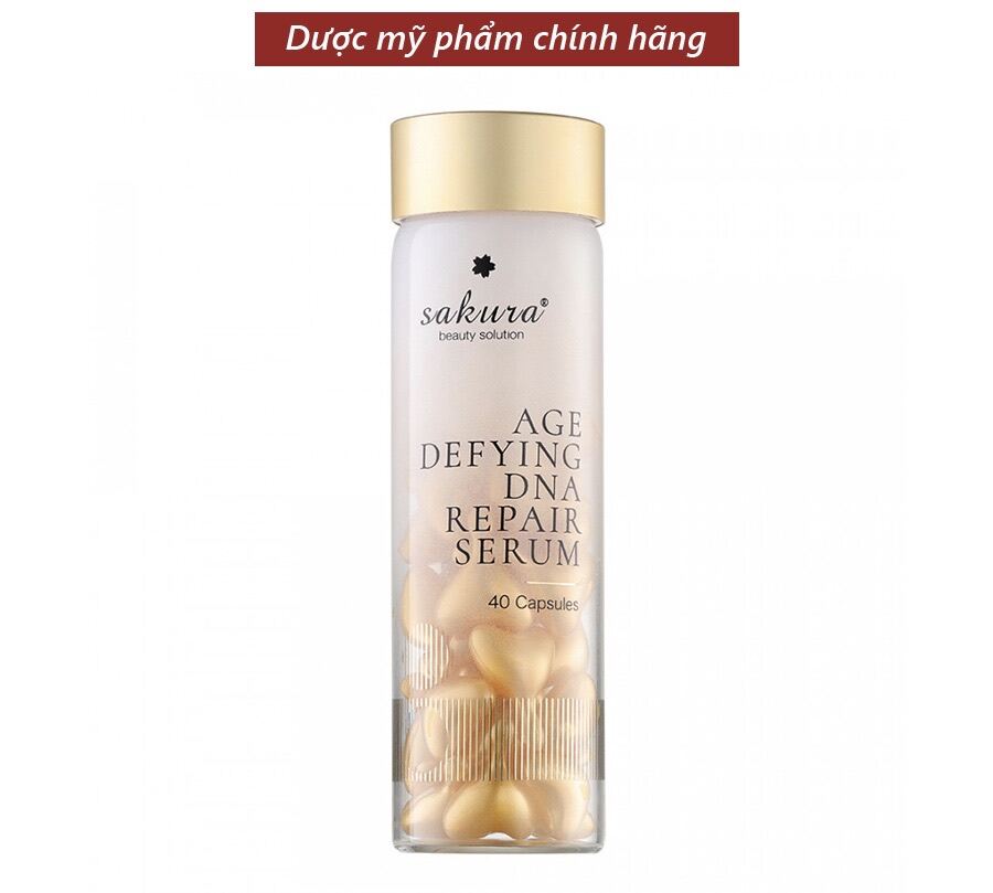 Serum Dưỡng Da Chống Lão Hóa Sakura Age Defying Dna Repair Serum 40 Viên