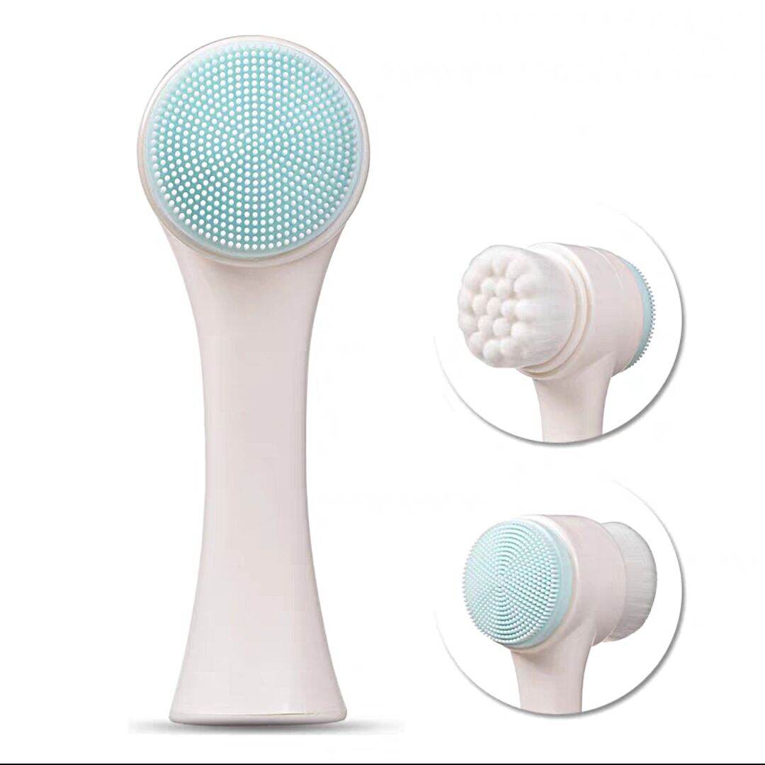Cọ Rửa Mặt Massage Hai Đầu Hàn Quốc
