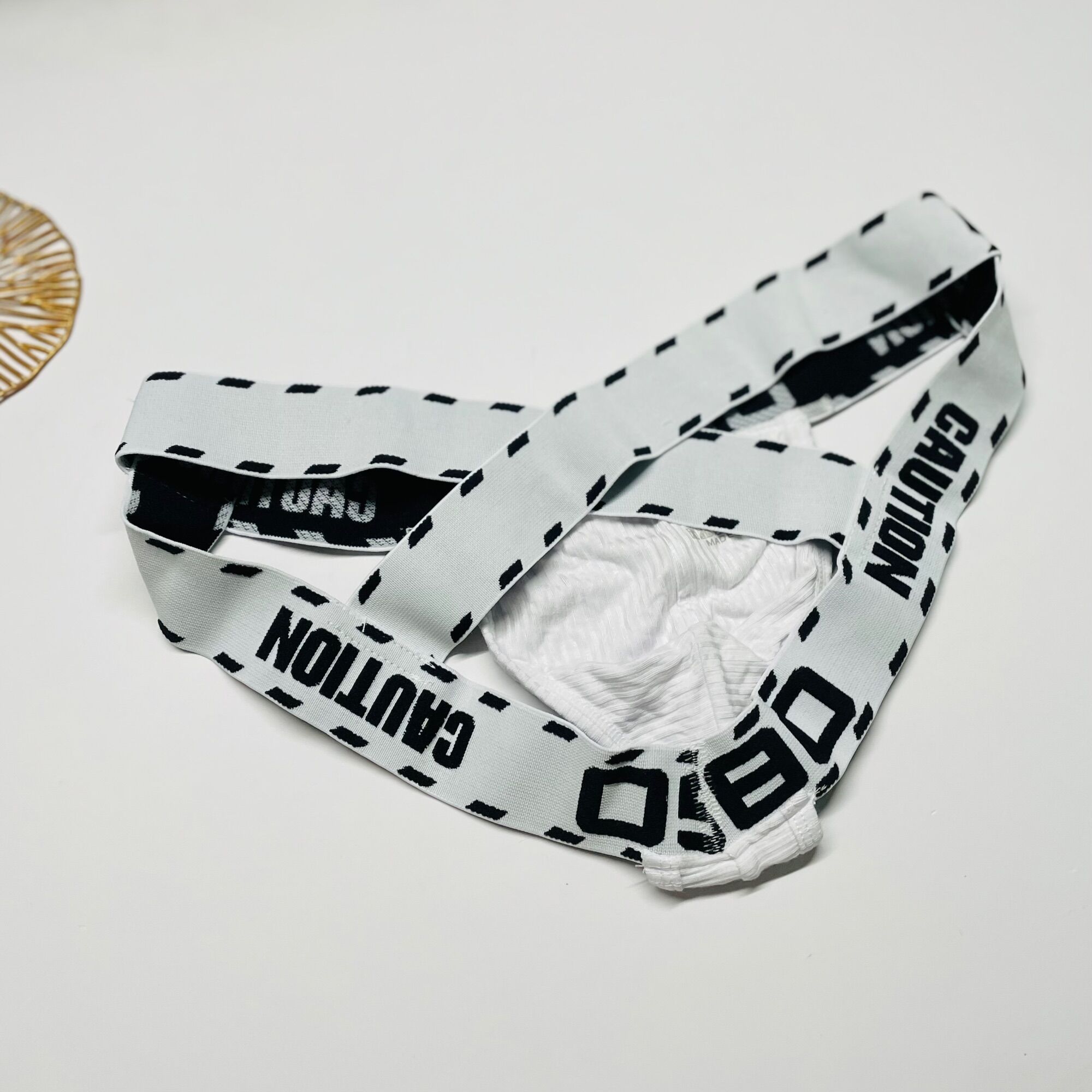 Quần lót nam Jockstrap màu trắng size XL