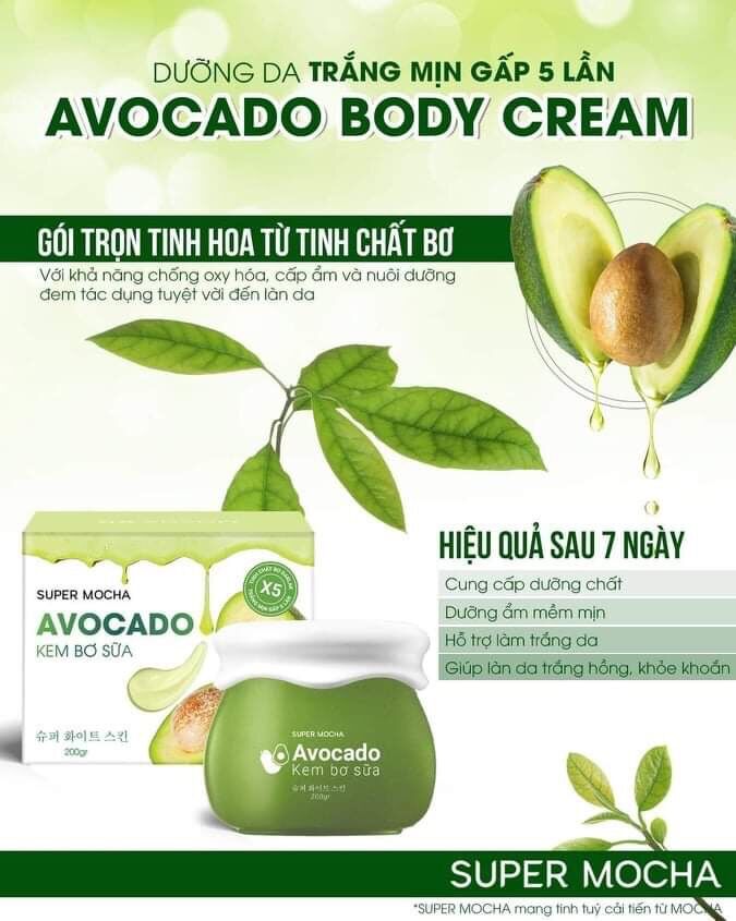 BODY KEM BƠ SỮA MOCHA