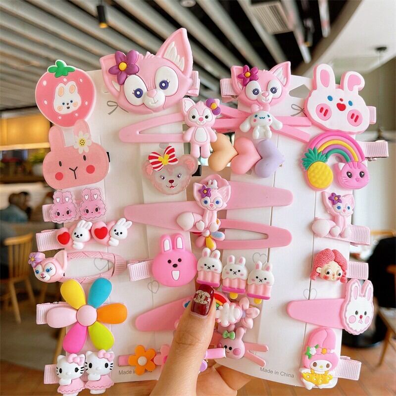SET 14 KẸP TÓC SIÊU DỄ THƯƠNG CHO BÉ YÊU