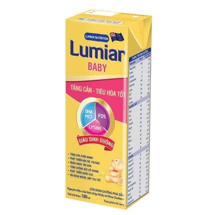 Thùng sữa bột pha sẵn Lumiar Baby 180ml