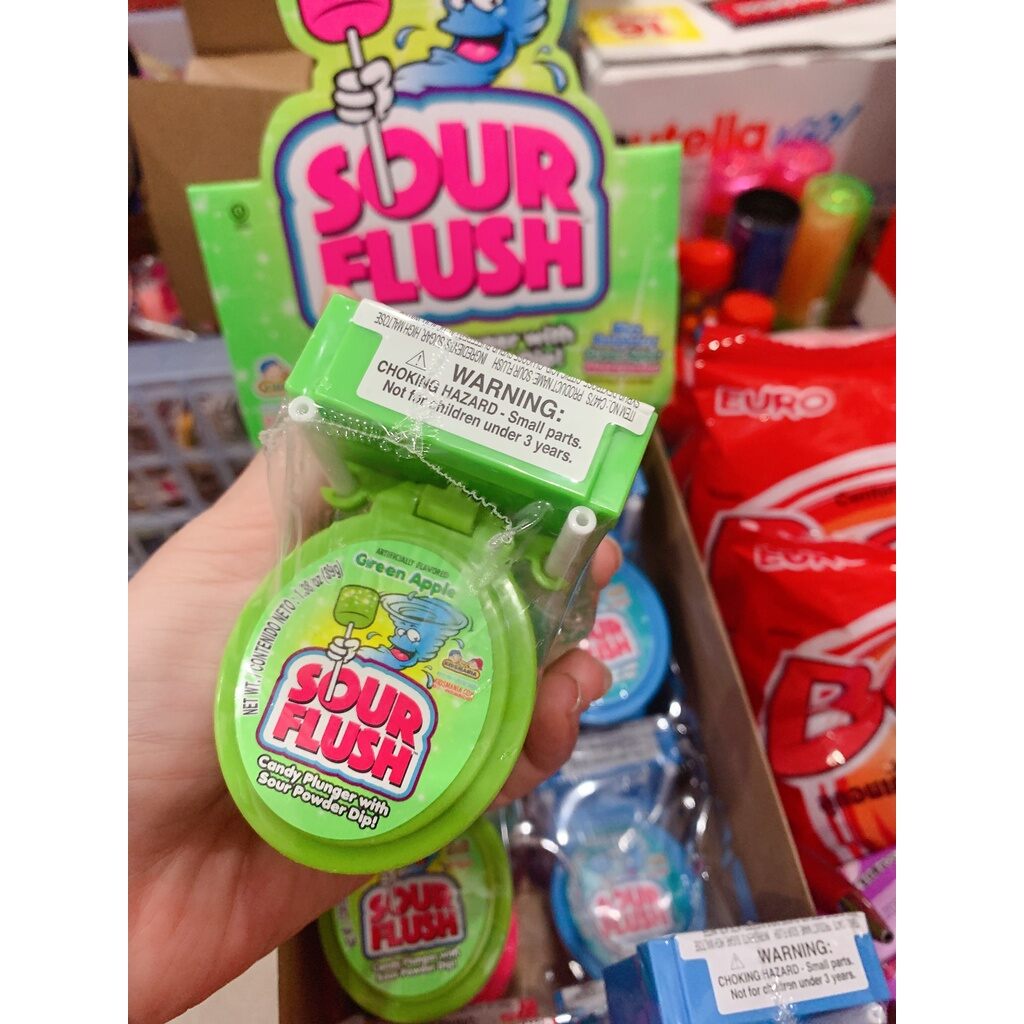 Kẹo Mút Bồn Cầu Sour Flush Mỹ