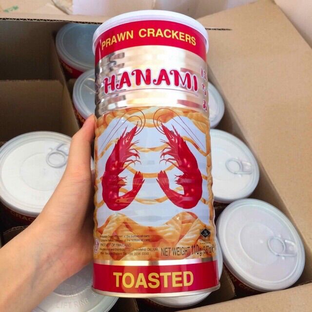 Bánh Snack Tôm Thái lon 110gr