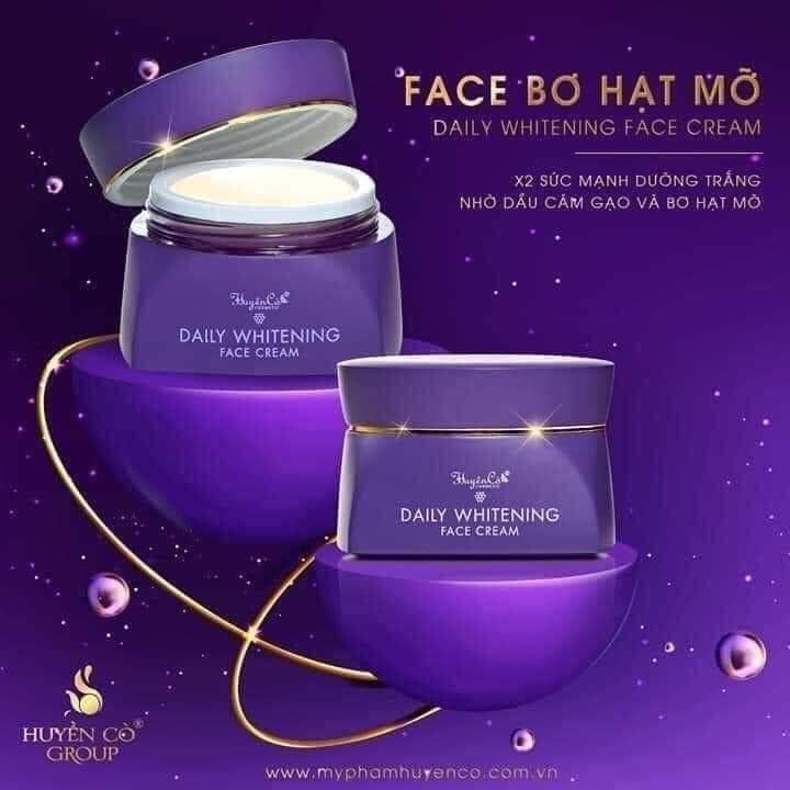 Kem face bơ huyền cò