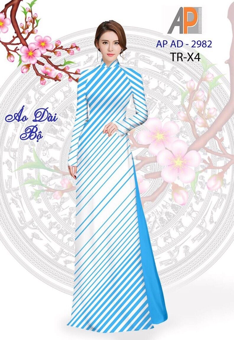 Vải áo dài kẻ sọc