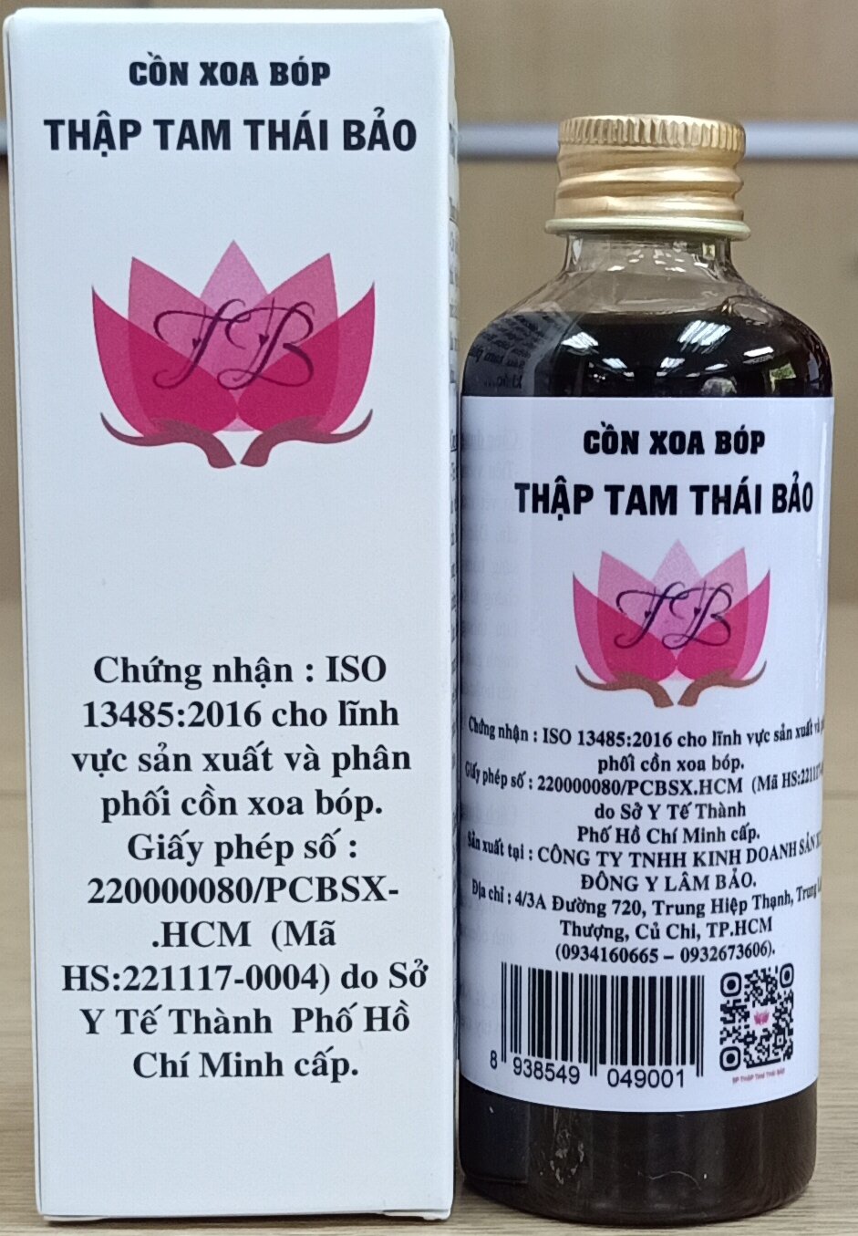 Cồn xoa bóp