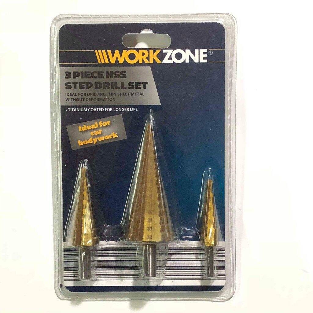 Bộ mũi khoan tháp 3 cây workzone