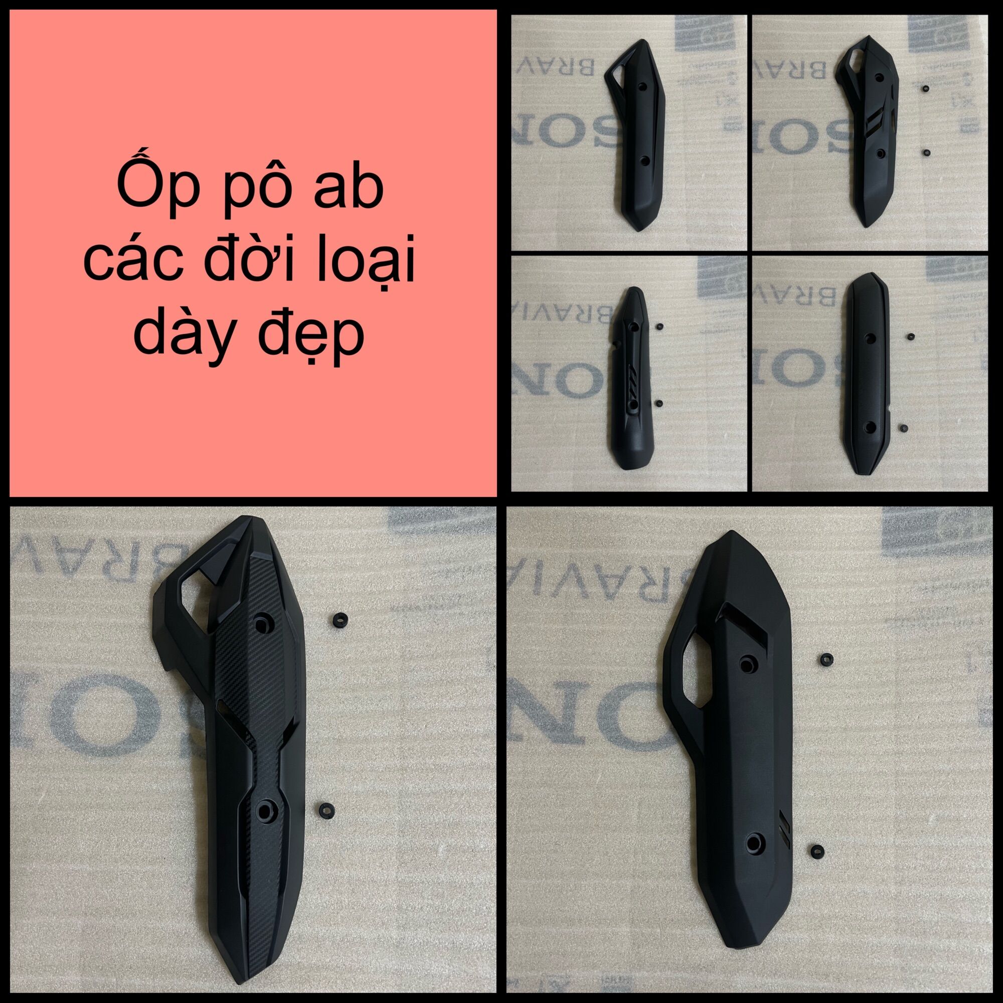 Ốp bô pô air blade 125 ab airblade 2016 2017 2018 2019 2020 2021 2022 2023 2013 2014 2015 150