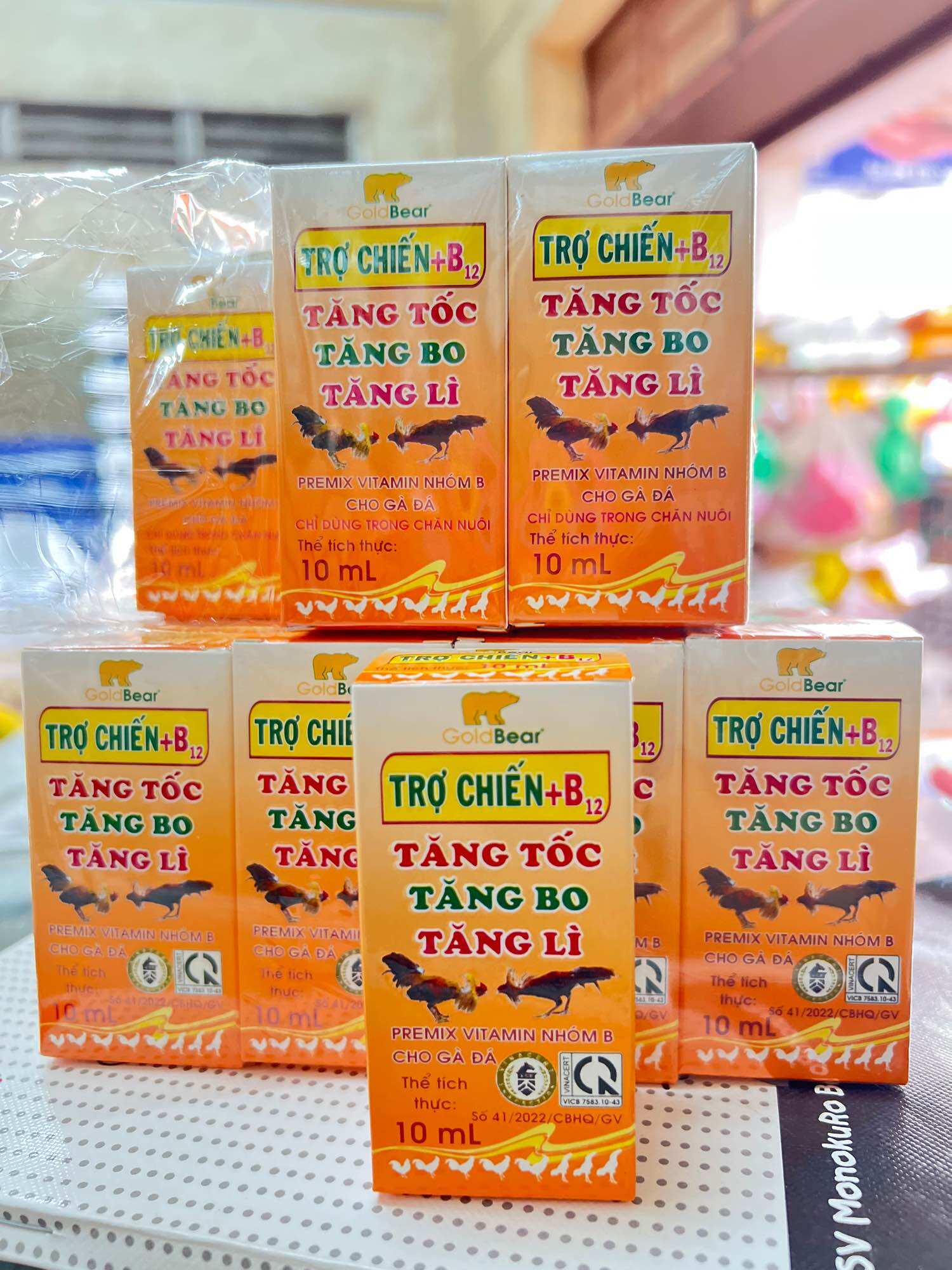 [ Lọ 10ml ] - Trợ chiến B12 - tăng tốc, tăng bo hỗ trợ cho chiến kê, gà đá