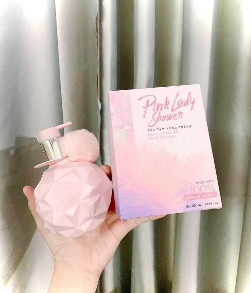 [HCM]Sữa tắm xông trắng pink lady