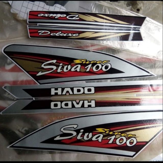 Bộ tem Dream Hado Siva 100 hàng nhập Thái Lan chất lượng cao dành trang trí riêng cho dòng xe này, tem in lụa màu sắc rất đẹp và bền, giá bán cực tốt bán lẻ như bán sỉ
