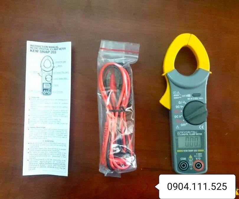 [HCM]Ampe kìm AC/DC KEWTECH KYORITSU KN-203