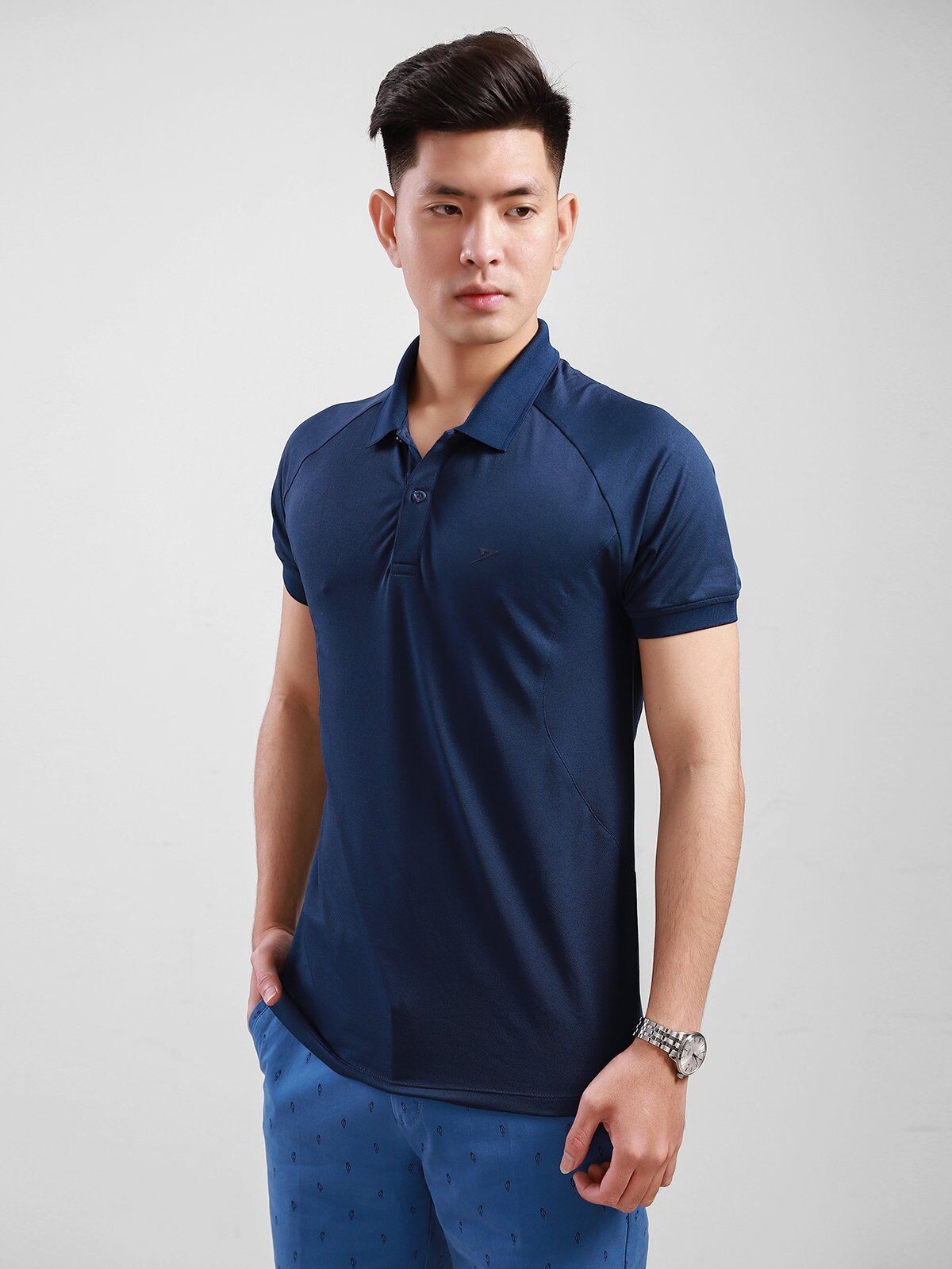 Áo thun nam có cổ polo vải mát mịn Aristino chính hãng Sale giá tốt