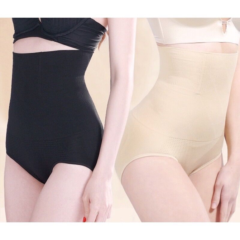 Quần Gen Bụng Dệt chống cuộn Xuất Nhật , Gen Nịt bụng Siết eo Cạp cao Cotton dệt 8276