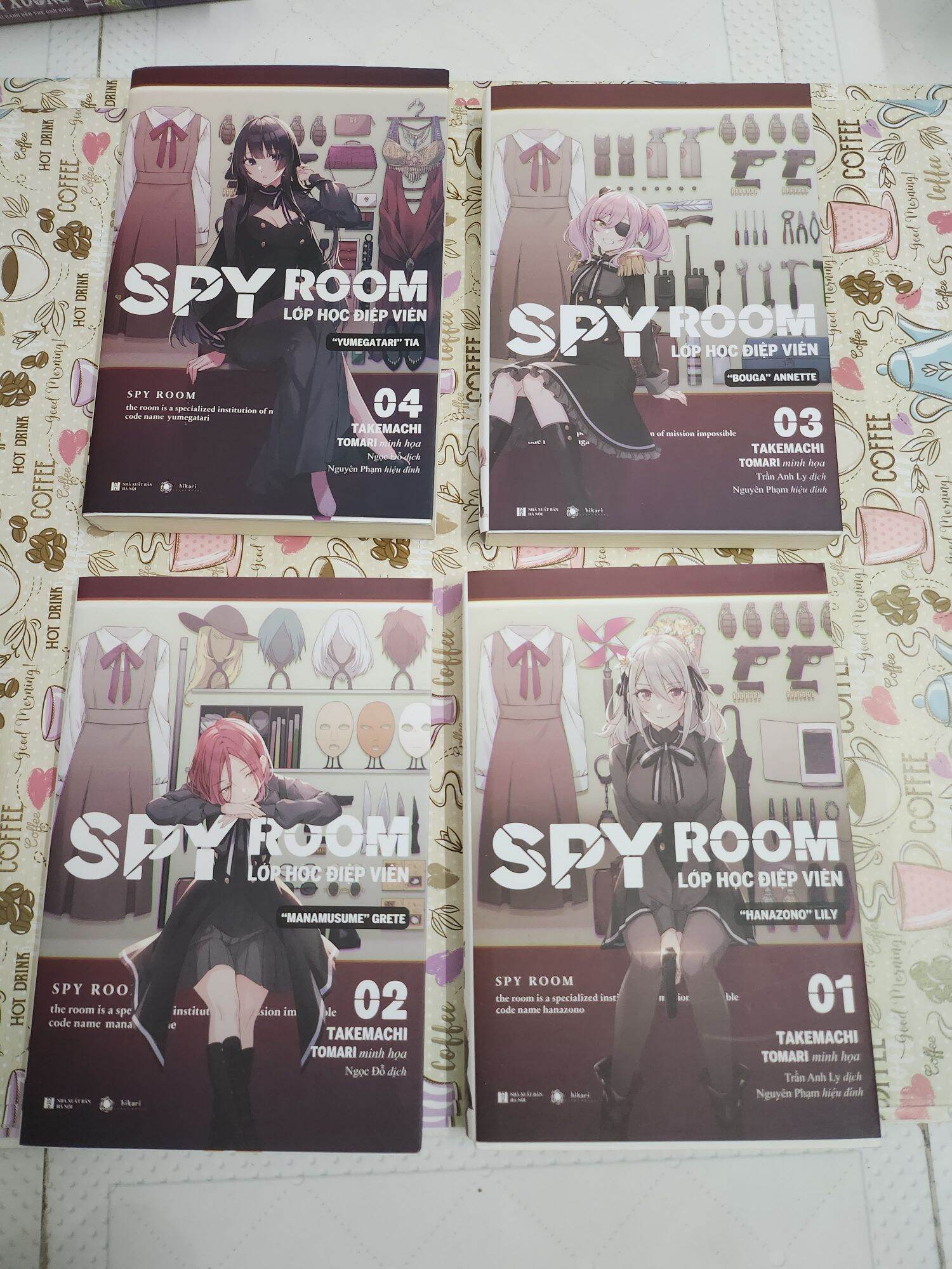 Spy room lớp học điệp viên lẻ tập k seal k quà