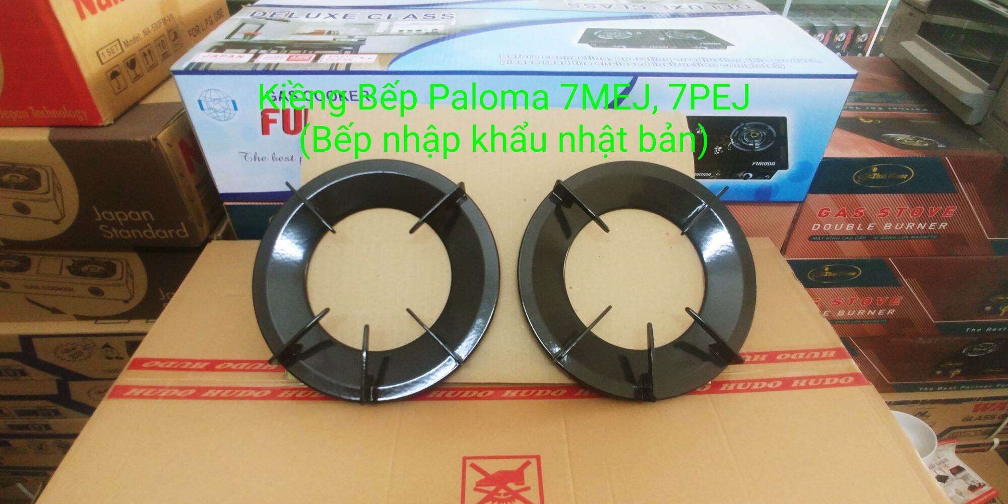 KIỀNG BẾP GAS PALOMA MODEL 7MEJ, 7PEJ. ( LẮP BẾP PALOMA NHẬP KHẨU NHẬT BẢN)