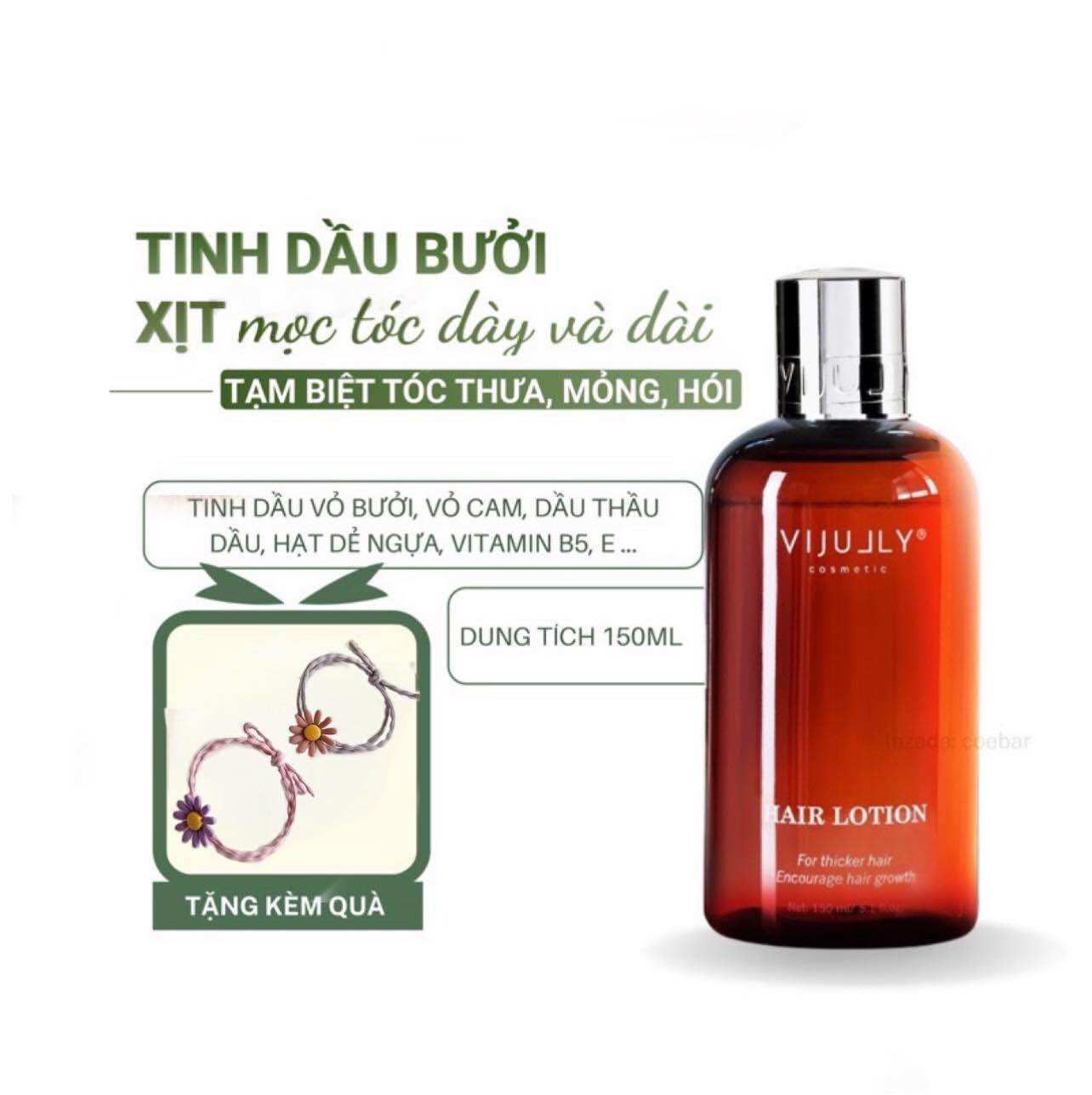 Tinh dầu bưởi kích mọc tóc