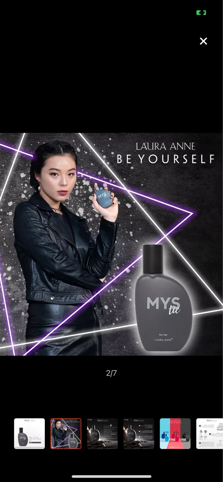 Nước hoa nữ laura Anne Mystic 50ml