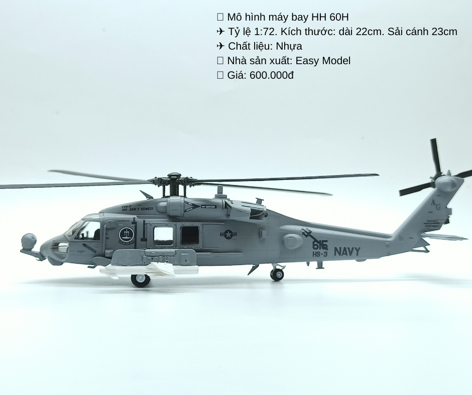 Mô hình máy bay trực thăng tỷ lệ 1/72
