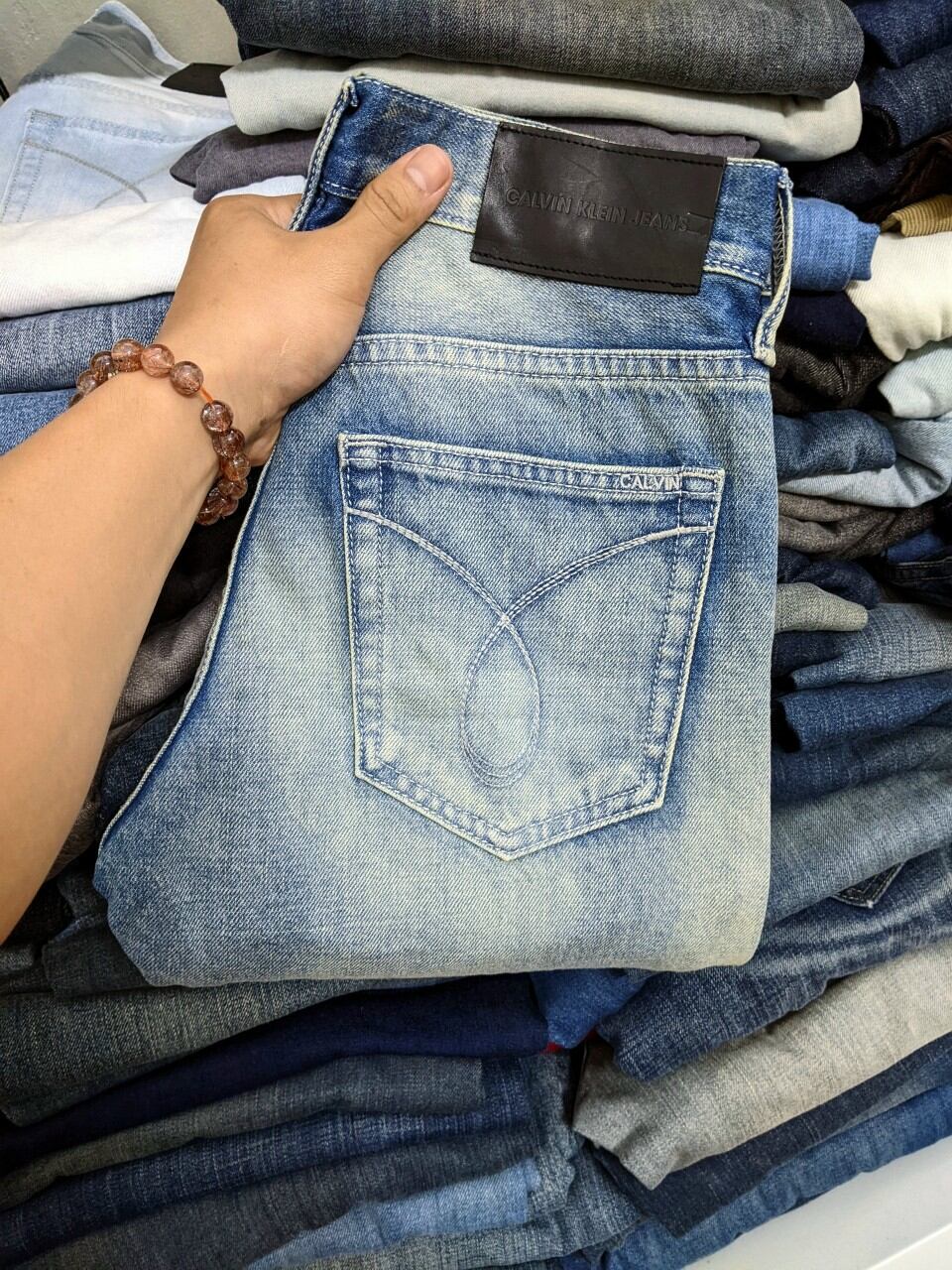 Quần jeans ck