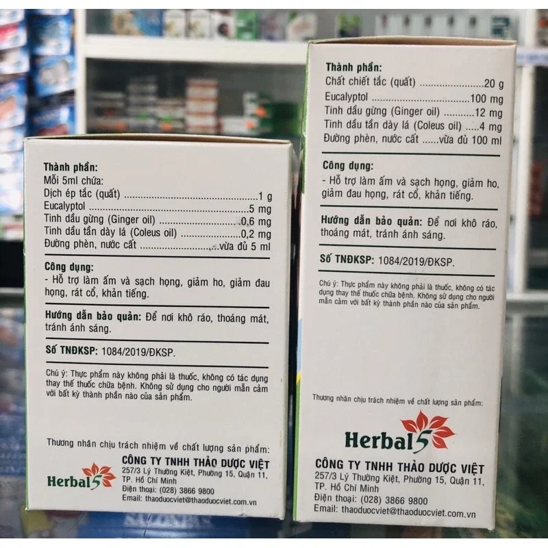 SIRO HO ONG VÀNG CHAI 100ML GIÁ TỐT