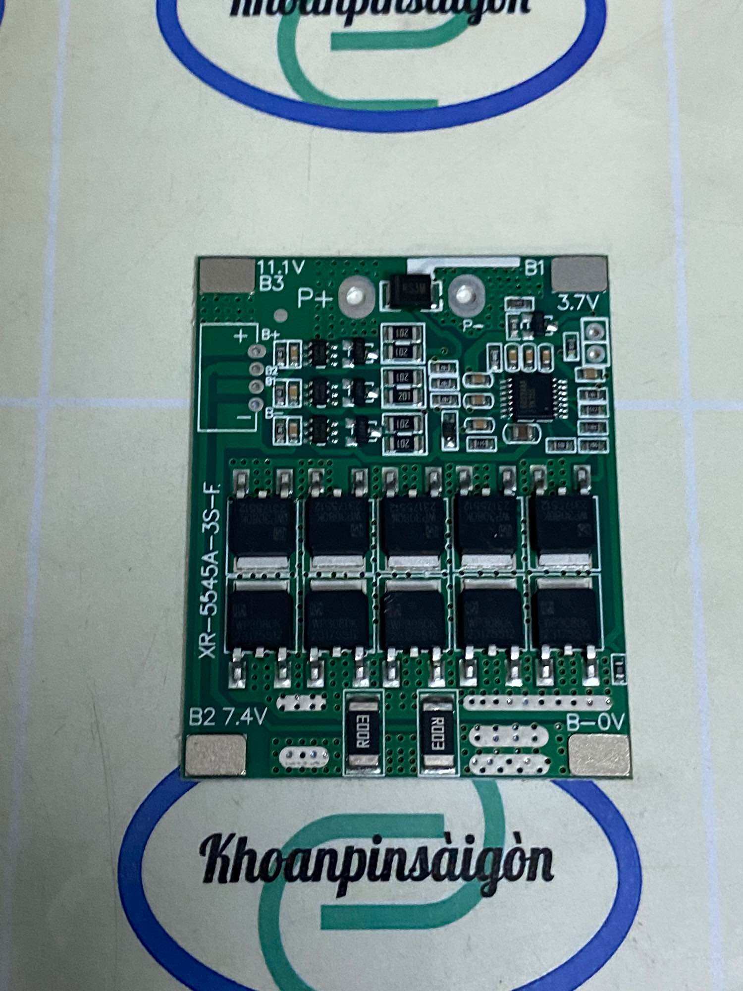 Mạch 3S 30A XR Bảo Vệ Pin Lithium-ion
