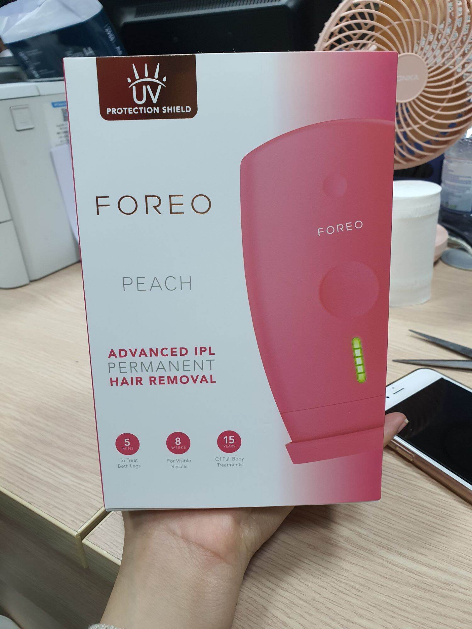 Máy triệt lông Foreo Peach Hair Removal ver 2