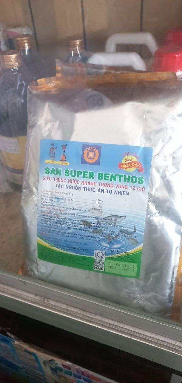super benthos sando siêu trứng nước