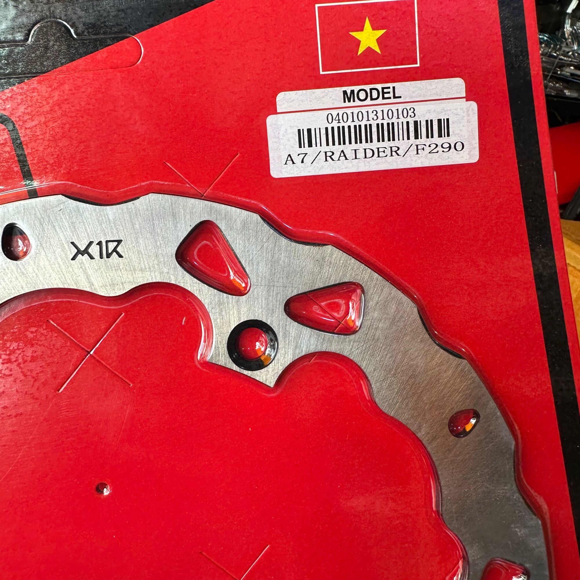 Đĩa X1r A7 Satria Raider Lắp Đặt Như Zin