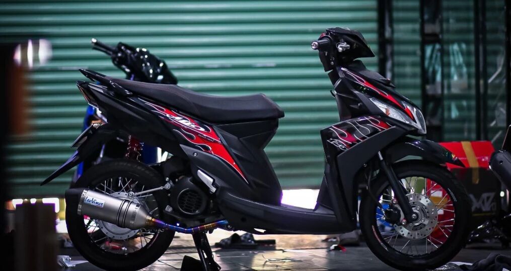 Tem lửa xe mio m3 . Mẫu tem lựa cực cháy 3 lớp bóng cao cấp
