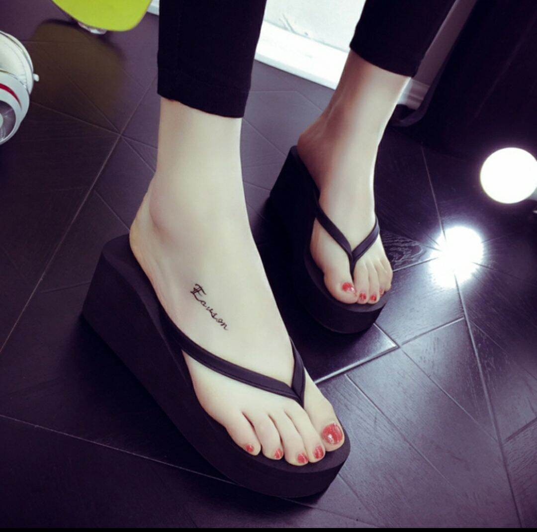[HCM]Dép cao gót xỏ ngón Bebe 9cm